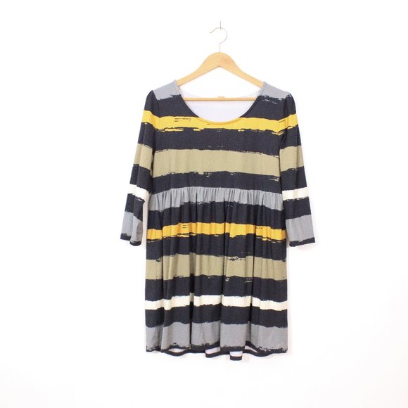 Nanu Striped Skater Dress - Picture 4 of 8